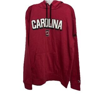 South Carolina Gamecocks Hoodie Men Large Garnet Champion Sweatshirt NCAA